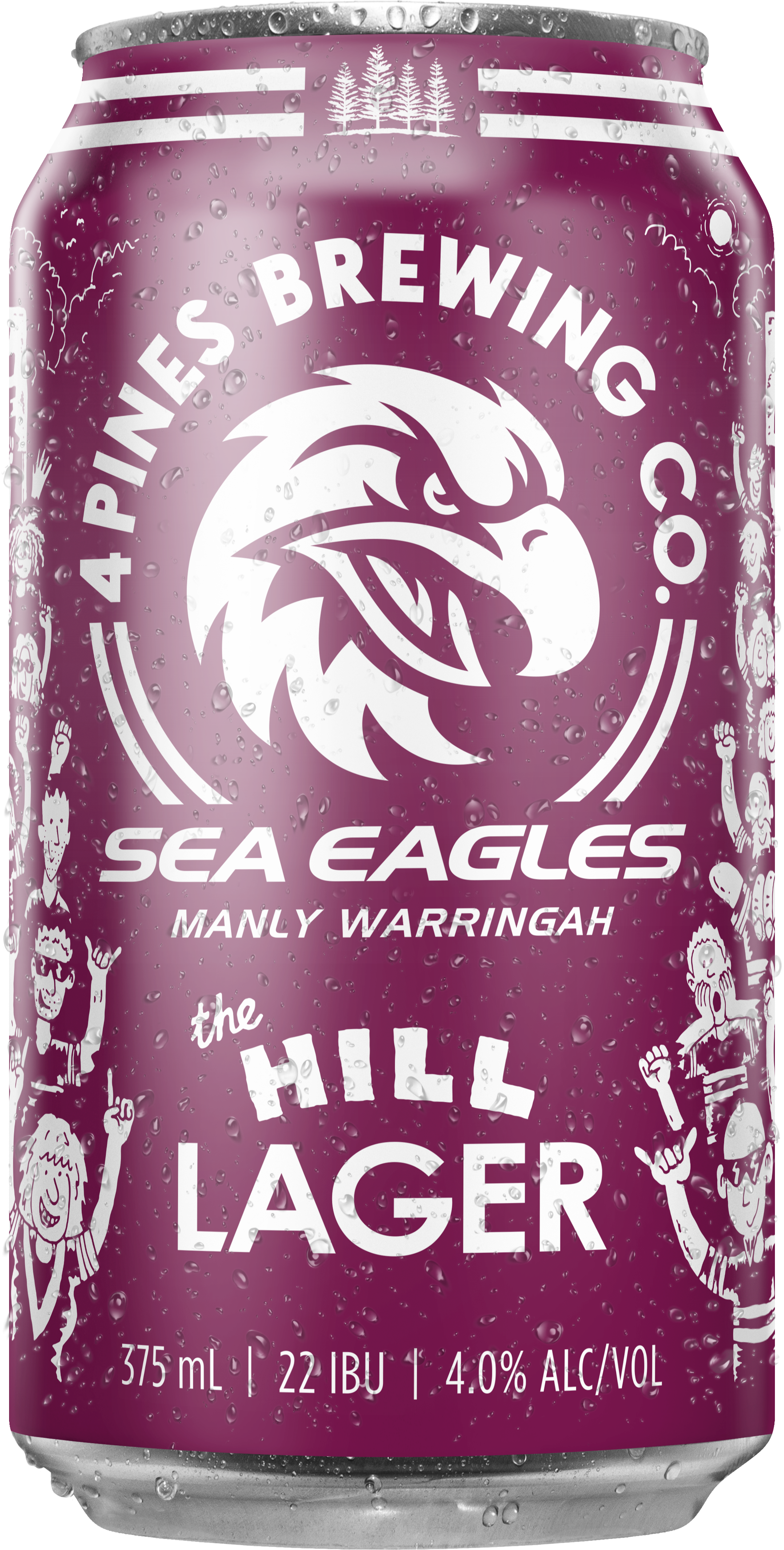 The Hill Lager  - 375mL Can