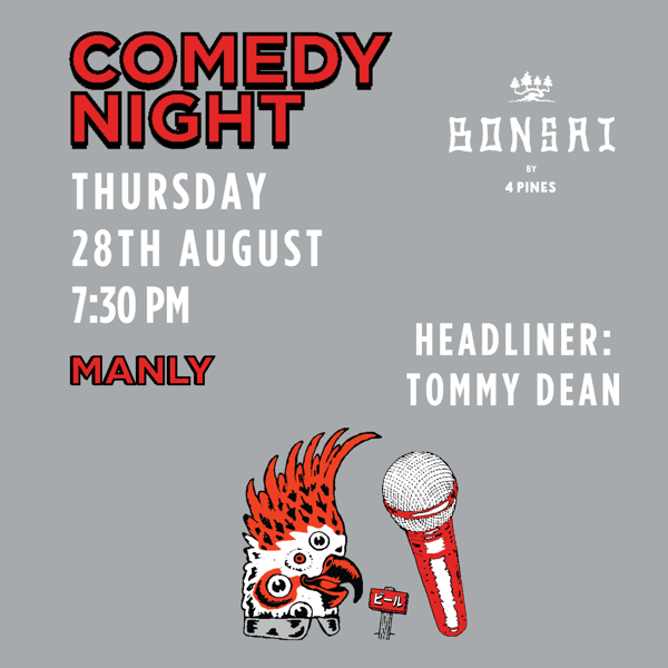 August Comedy Night at Bonsai