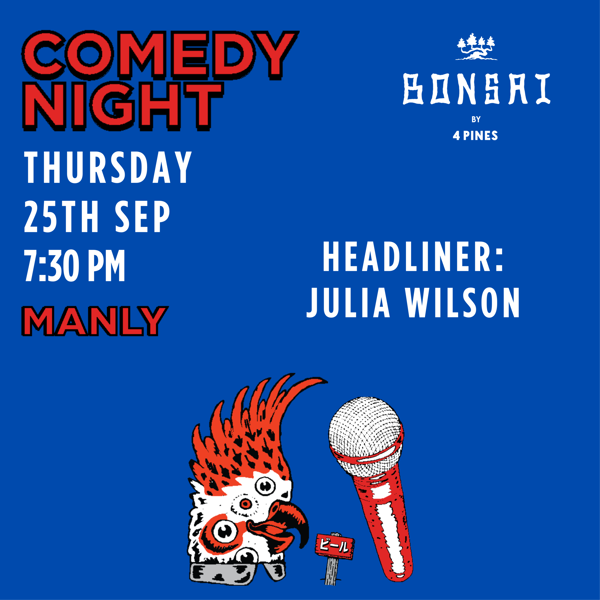 September Comedy Night at Bonsai