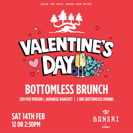 Valentine's/Galentine's Day Bottomless Brunch 🥂💕