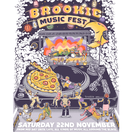 Brookie Music Fest at 4 Pines Truck Bar