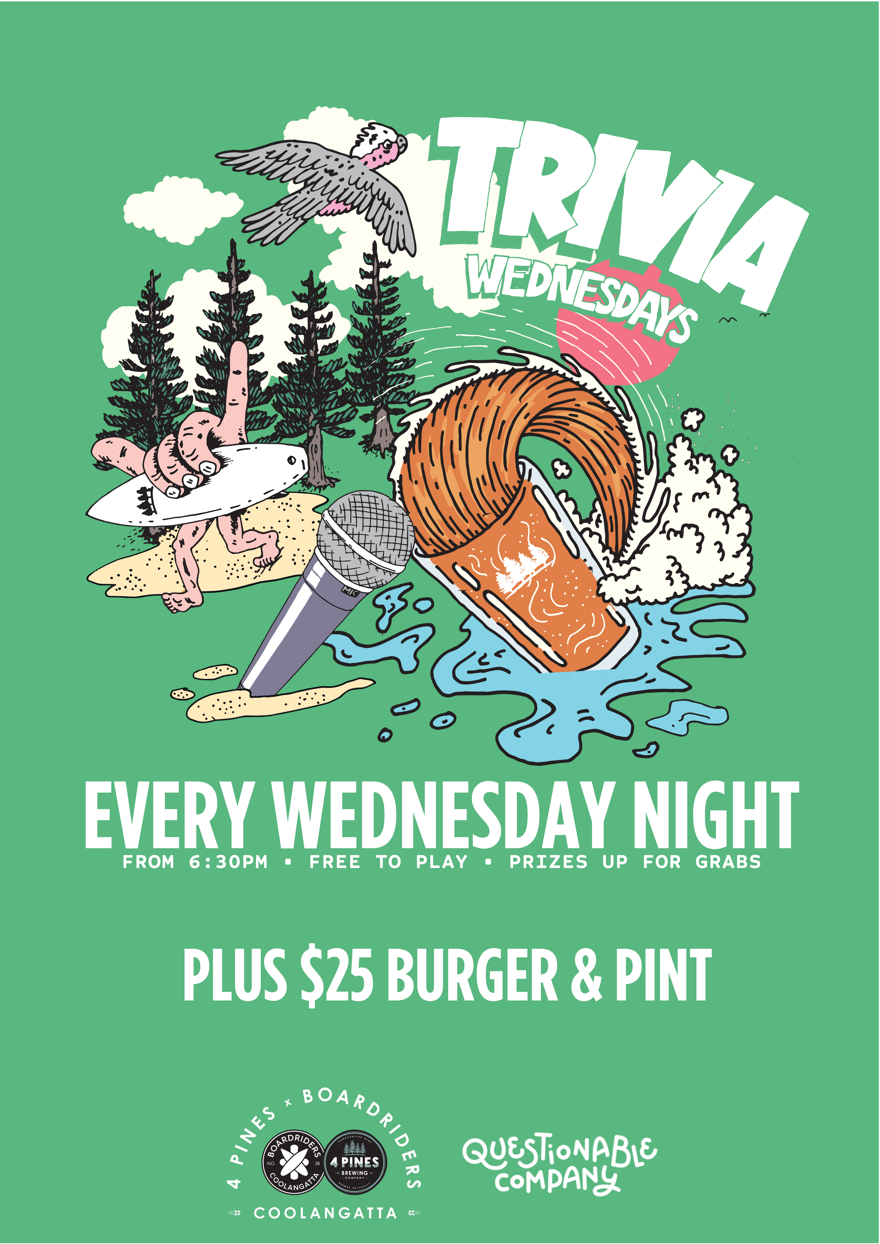 What's On - Wednesday - Tree's Planted