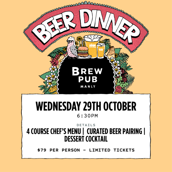 Brew Pub Beer Pairing Dinner 
