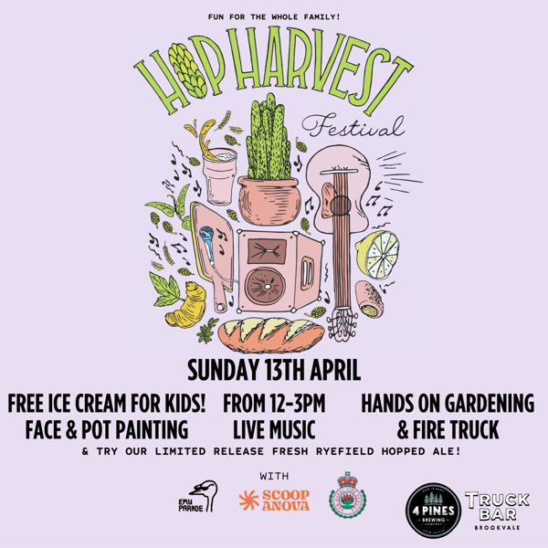 Hop Harvest 2025 at 4 Pines Truck Bar