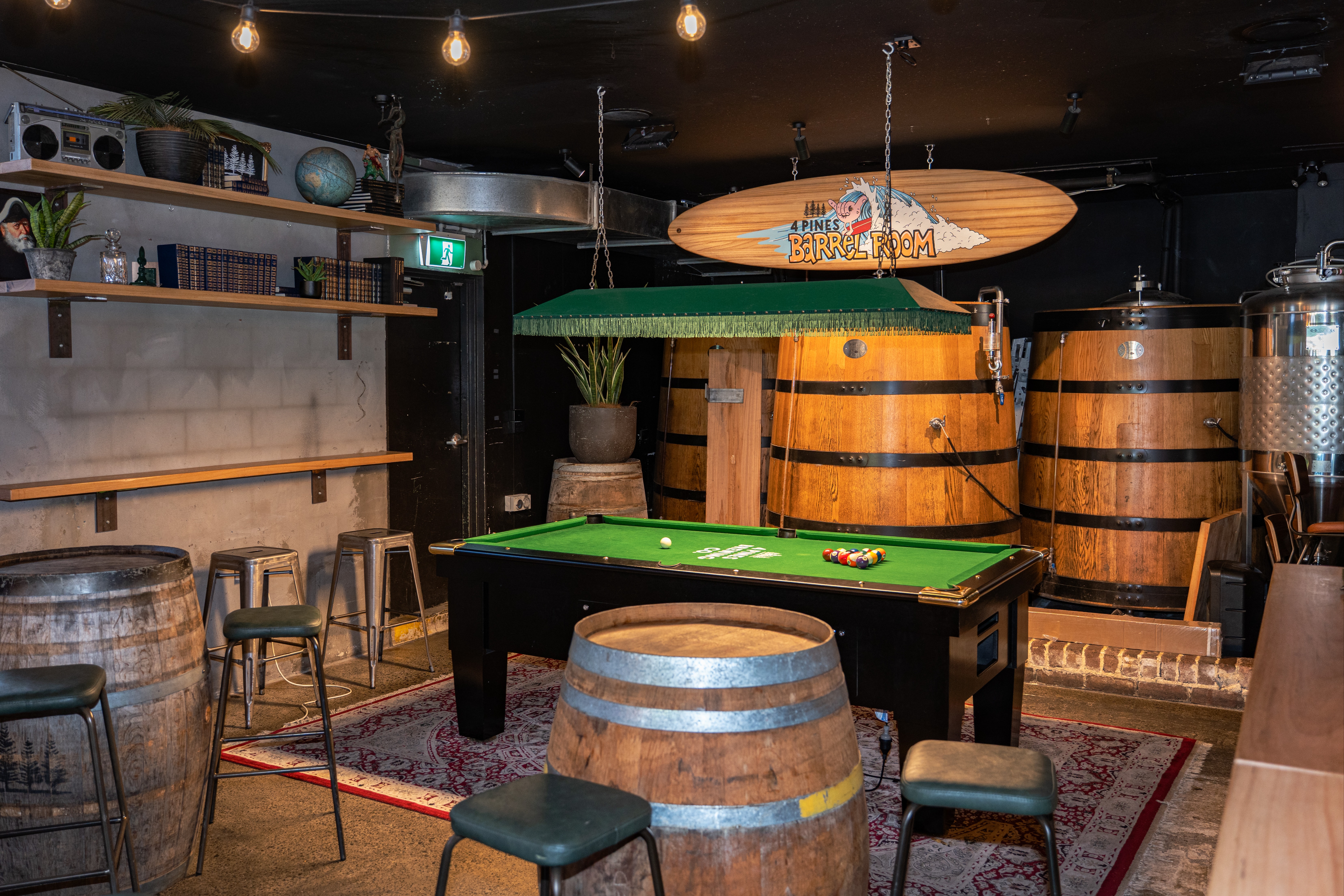 4 Pines Public House Newport - Pool Room