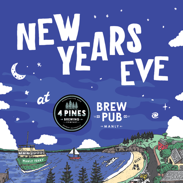 NYE at 4 Pines Manly