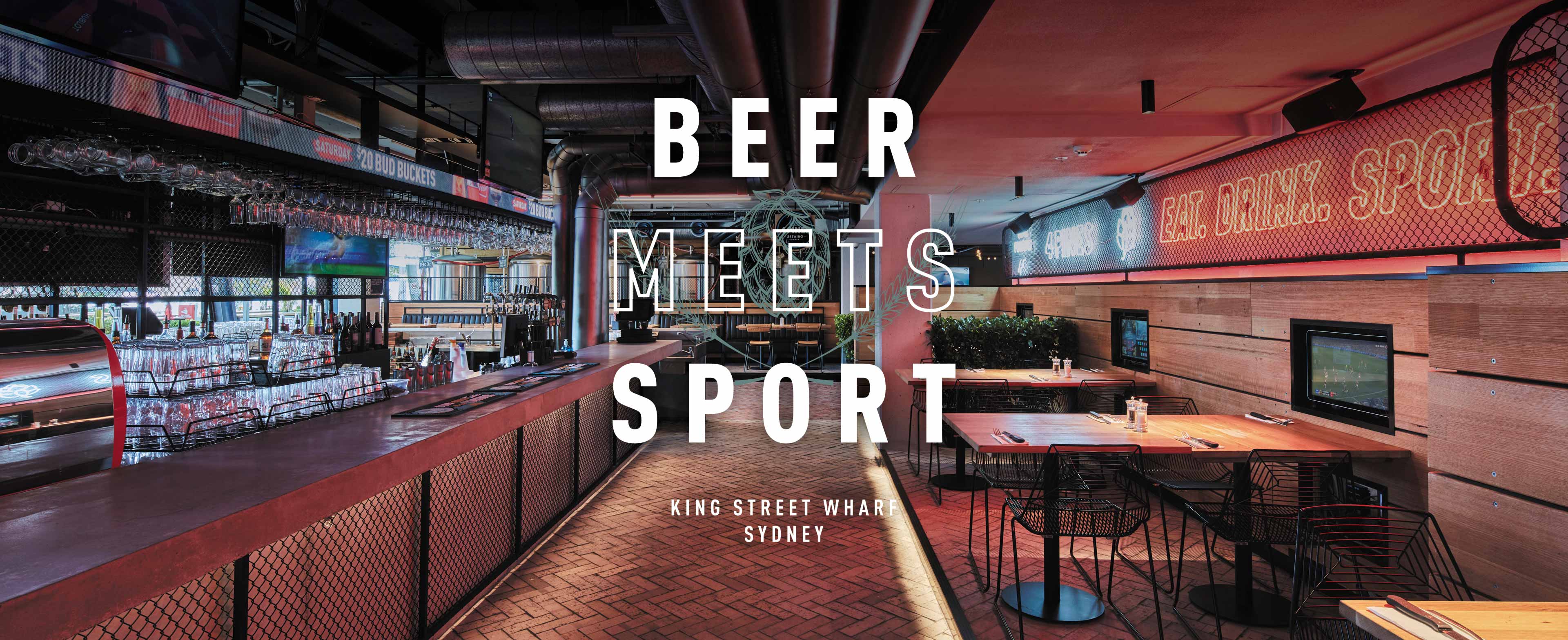 Sporting Globe x 4 Pines Kings St Wharf 