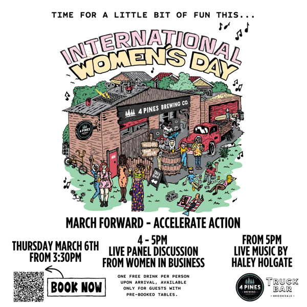 International Women's Day at 4 Pines Truck Bar
