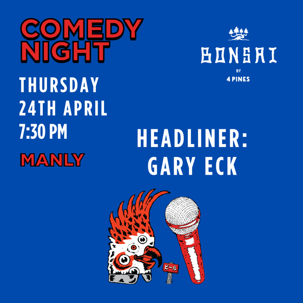 April Comedy Night at Bonsai
