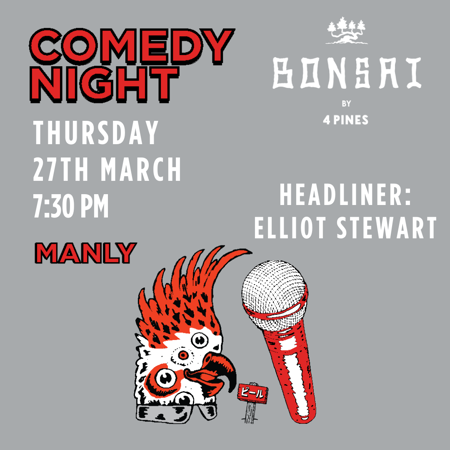 March Comedy Night at Bonsai