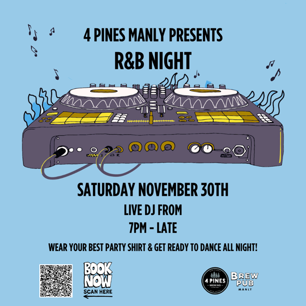 R&B Night at 4 Pines Manly