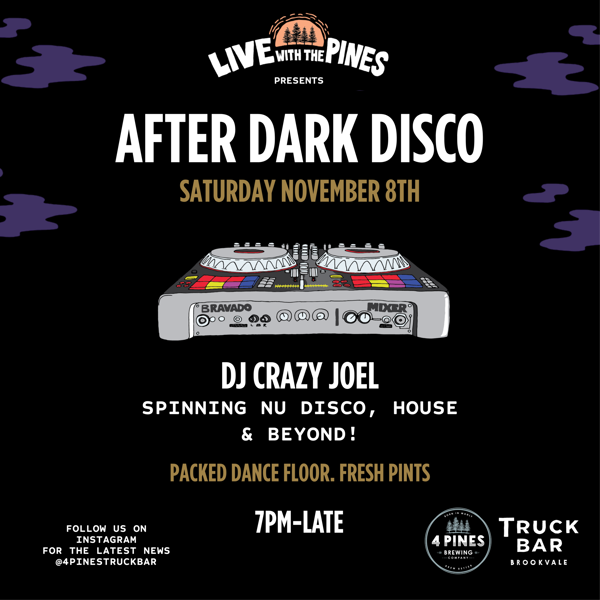 Live with the Pines - After Dark Disco πͺ©