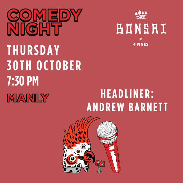 October Comedy Night at Bonsai