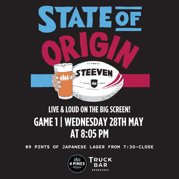 State of Origin Game 1 at Trucky! 🏉