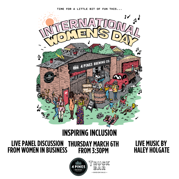 International Women's Day at 4 Pines Truck Bar