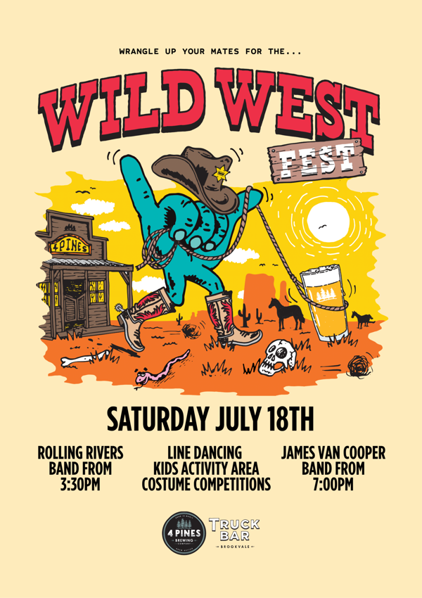 Wild West Fest at 4 Pines Truck Bar 