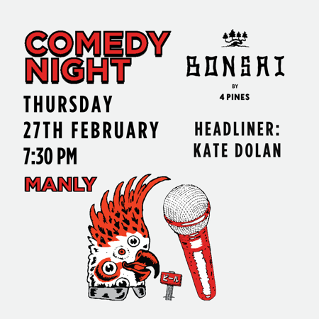 February Comedy Night at Bonsai by 4 Pines